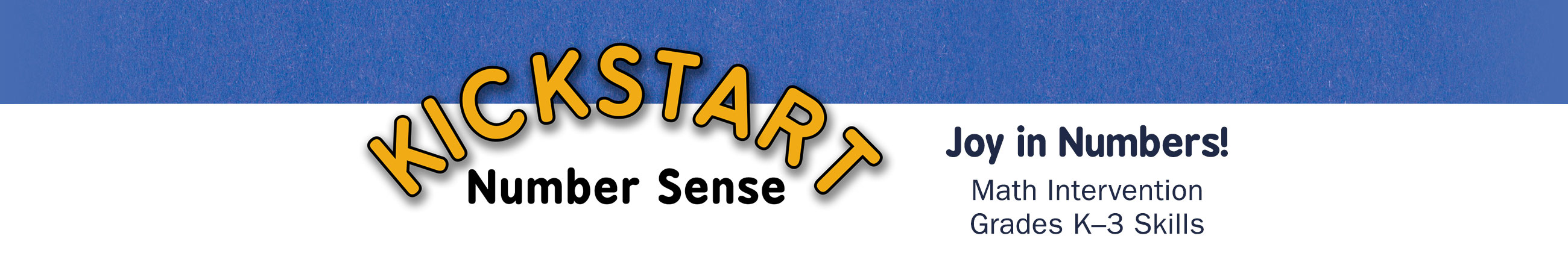 Kickstart Number Sense